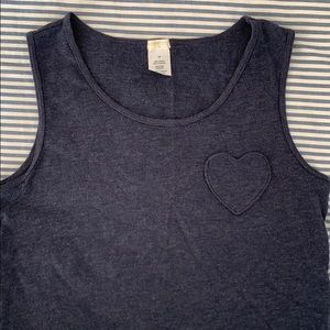 Girls’ Heart Pocket Tank Top